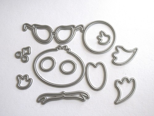Stencil metallo hoot - stencil,