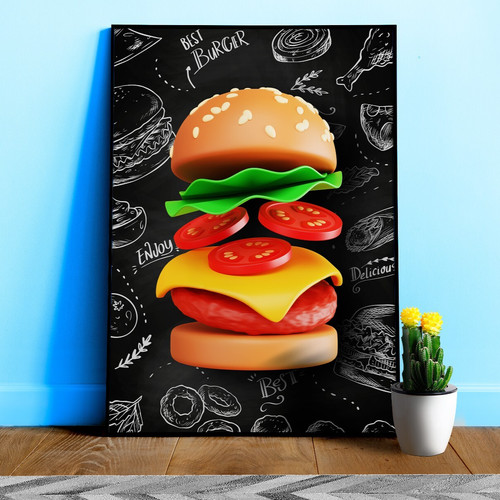 Poster burger - poster,