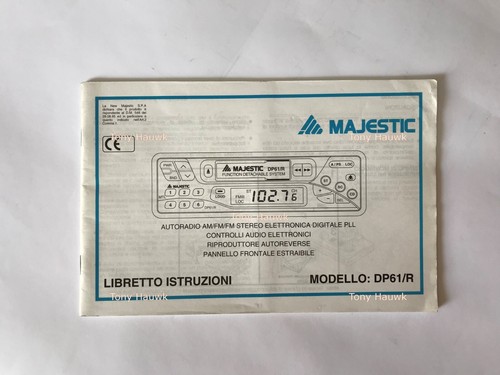 Majestic dp61 autoradio - dp61/r,