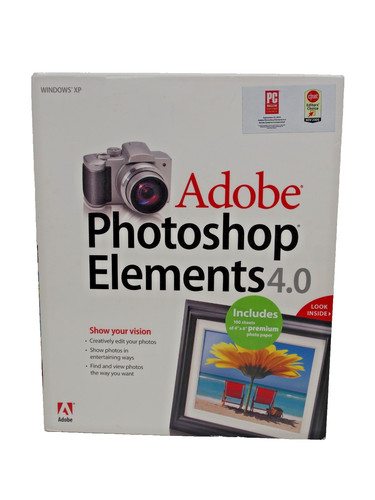 Adobe photoshop elements - elements, 4.0