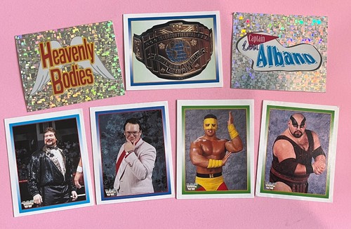 Adesivi wrestling wwf wwe - wwf,