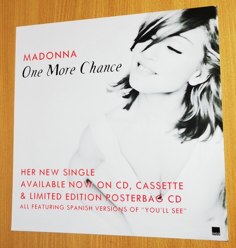 Madonna display card - display, one