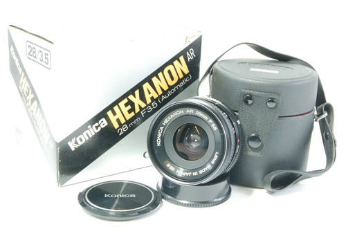 Konica hexanon 28mm - hexanon, f3.5