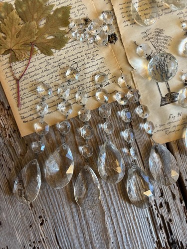 Vintage gocce cristallo - 2, per