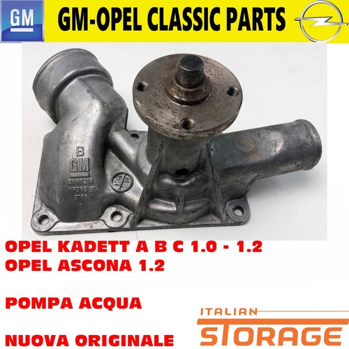 Opel kadett ascona pompa - kadett, c