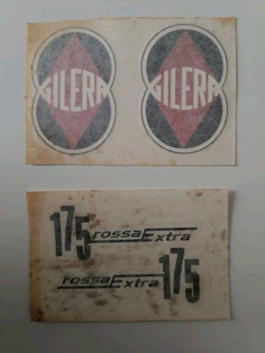 Coppie adesivi moto gilera 175 - moto,