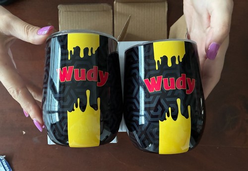 Coppia bicchieri tazze - , wudy
