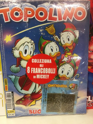 Topolino 3291 con francobolli - topolino,