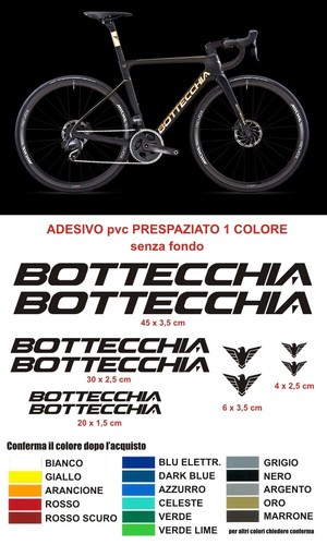 Kit adesivi bottecchia bici - adesivi,