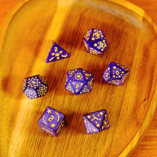 Set dadi starry glitter - starry,