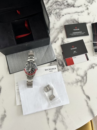 Tudor black bay gmt 79830rb - bay,