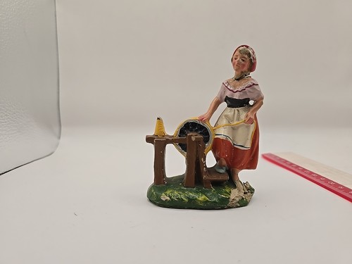 Personaggio presepe vintage - presepe,