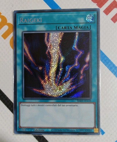 Raigeki segreta - yu-gi-oh,
