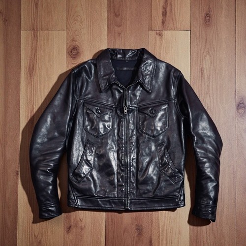 Giacca biker uomo - pelle, bovina