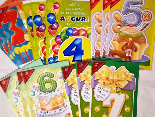 Biglietti auguri per - di,