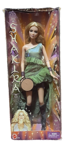 Bambola barbie shakira - bambola,