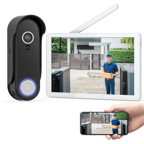 Videocitofono wireless 1080p - wireless,