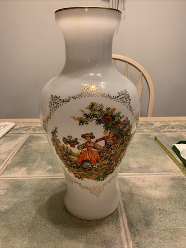 Vaso vetro italia firmato - vetro,