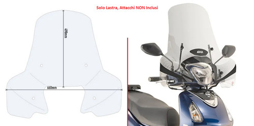 Givi solo parabrezza - solo,
