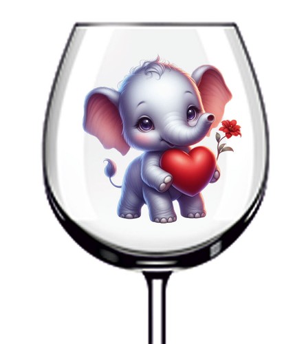 Adesivi vinile elefante - vinile,