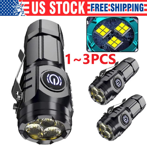 3pcs mini torcia - 3pcs, tre