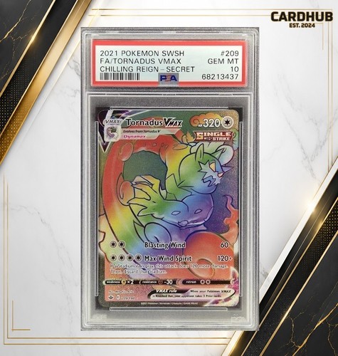 Carta pokemon tornadus vmax - pokemon,