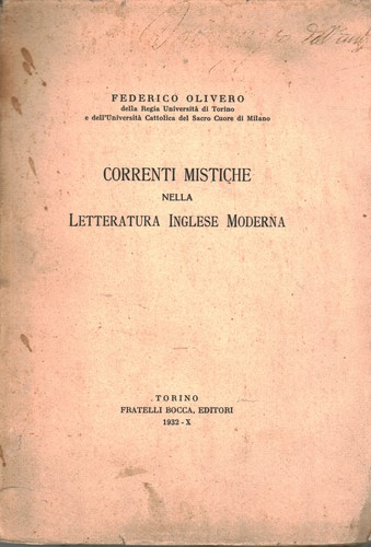 Correnti mistiche nella