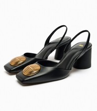 Zara sandali pelle donna - zara,