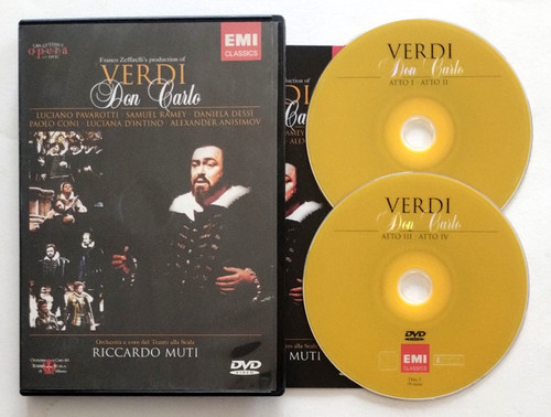 Dvd don carlo giuseppe - giuseppe, verdi