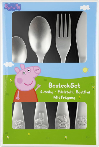 Peppa pig set posate per - peppa,