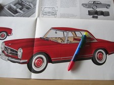 Mercedes benz prospetto w113 - mercedes-benz,