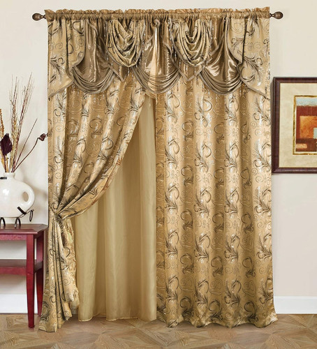 Golden rugs tenda a pannello - golden,