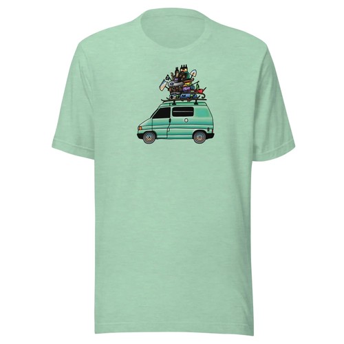 Shirt unisex rad eurovan - t-shirt,