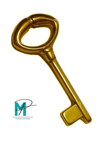 Chiave interamente ottone - chiave, in