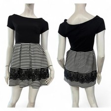 Vestito abito nero - , bianco