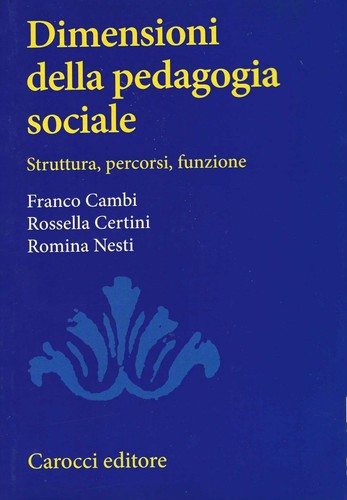 Dimensioni della pedagogia