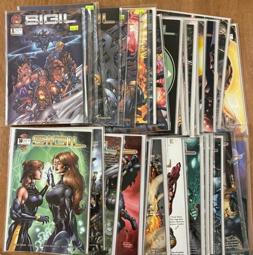 Set completo fumetti sigil - completo,