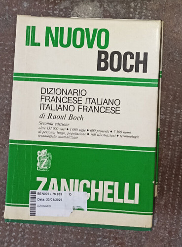 Nuovo boch dizionario - il,