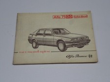 Alfa romeo - 75, 2.0