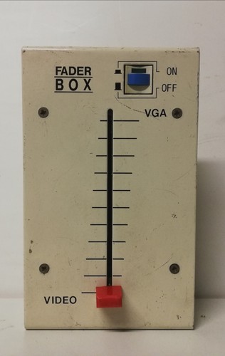 Fader box vga video per - vga,