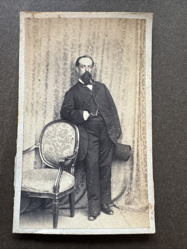 Foto cdv 1860 - 1860, gentiluomo