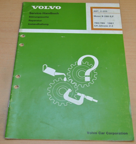 Volvo 760 780 - motor, f