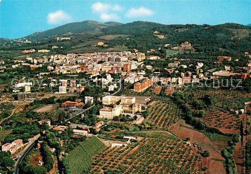 Frascati panorama dall aereo - frascati,