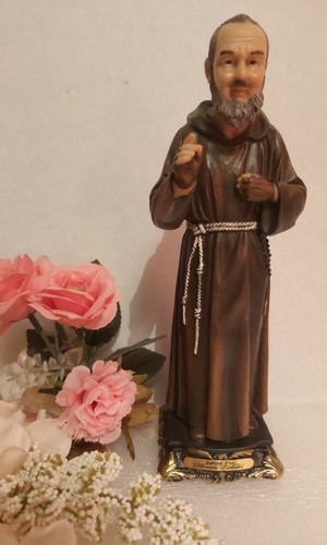 Padre pio resin statue 8 - st.,