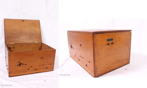 ***Antica scatola in legno per
