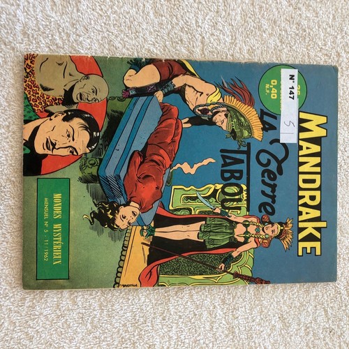 Mandrake terre tabou - mandrake,