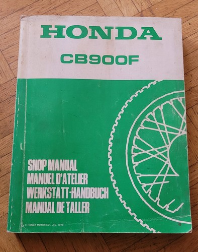 Honda cb900f boldor manuale - ,