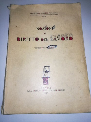 Nozioni diritto del lavoro - nozioni,
