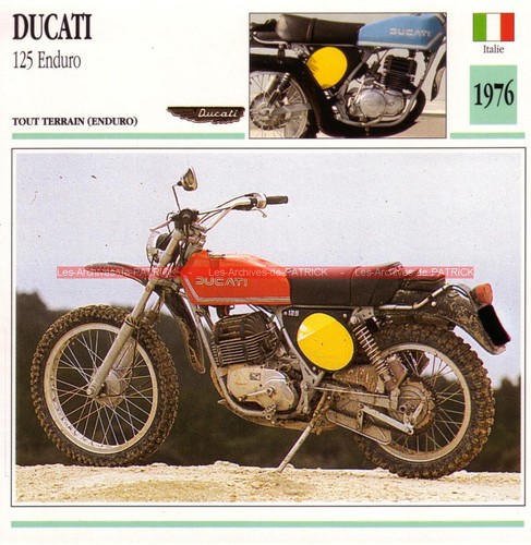 Ducati 125 enduro 1976 - 125,