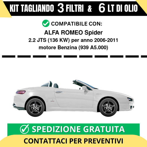 Tagliando per alfa romeo - per,